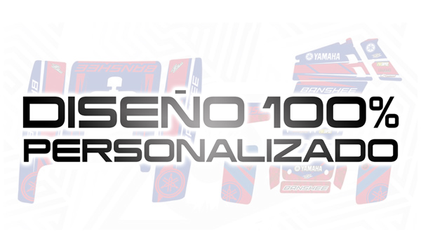 Adhesivos Quad Yamaha Banshee Diseno 100 Personalizado